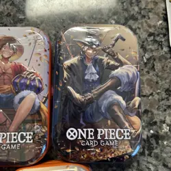 One Piece Tin Pack Set Vol 2 | TS-02 OP-13 Factory Sealed - 5 Tins - Image 2
