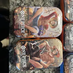 One Piece Tin Pack Set Vol 2 | TS-02 OP-13 Factory Sealed - 5 Tins - Image 4