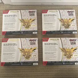 Pokemon TCG Scarlet & Violet 151 Zapdos EX Collection Box Sealed - Lot of 4 - Image 2
