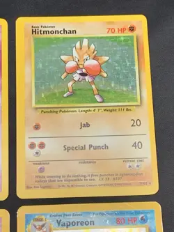 Vintage Holo Rare Pokemon Cards WOTC Era Base Set, Fossil, Jungle MP/HP Mewtwo - Image 4