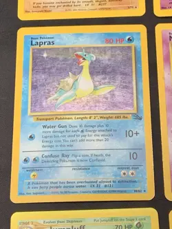 Vintage Holo Rare Pokemon Cards WOTC Era Base Set, Fossil, Jungle MP/HP Mewtwo - Image 5