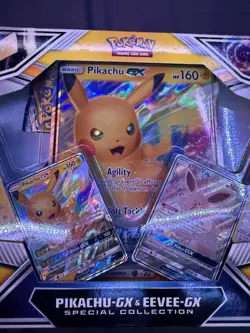 Pokemon Pikachu GX & Eevee GX Special Collection Sealed - Image 1