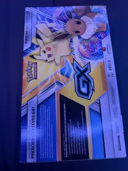 Pokemon Pikachu GX & Eevee GX Special Collection Sealed - Image 3