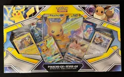 POKEMON 2019 Pikachu GX & Eevee GX Special Collection SEALED NICE Sun Moon XY - Image 1