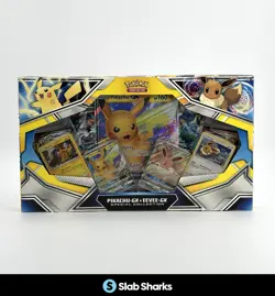 POKEMON TCG PIKACHU EEVEE GX SPECIAL COLLECTION SEALED BOX - Image 1