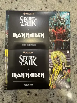 MTG Secret Lair x Iron Maiden - Eddie Unchained & Album Art Non-FOIL Edition - Image 1