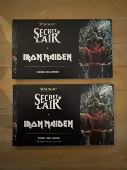 Secret Lair x Iron Maiden Eddie Unchained Foil and Non-Foil Edition IN HAND - Image 1