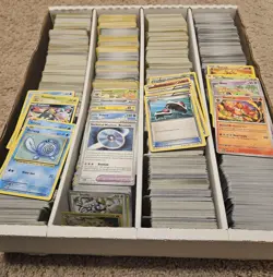 Bulk Lot 1000+ Pokemon Cards (Commons,Uncommons, AND Rares - NO Holo NO ENERGY) - Image 1