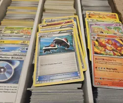 Bulk Lot 1000+ Pokemon Cards (Commons,Uncommons, AND Rares - NO Holo NO ENERGY) - Image 3