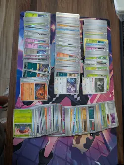 500+ Pokemon TCG Card Bulk Lot - 500 Common/Uncommon/Rare. holo and reverse - Image 1