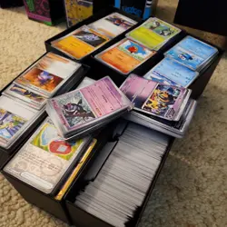 5000 SORTED Pokemon Cards Bulk Lot Commons Uncommons RARES holos and nonholos - Image 2