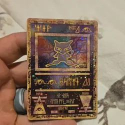 Pokemon Ancient Mew Promo Holo Card Psychic Wizards English TCG - Image 1
