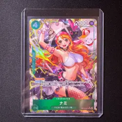 Nami OP14-031 SR Parallel Alt Art ONE PIECE Card Game Japanese NM - Image 3
