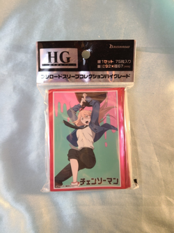 Bushiroad Chainsaw Man Power Card Sleeves *New/Sealed* - Image 1