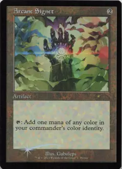 Arcane Signet (Retro Frame) - FOIL - P MagicFest Cards 1 - MTG - Image 1