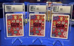 3 CGC GEM MINT 10 2019 JPN Old Maid Cards Featuring Bulbasaur , Mew & Pikachu - Image 2