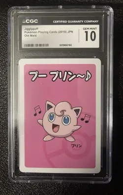 Pokemon Old Maid JPN’S - 7 Graded CGC CARDS From GEM MINT 10 To 8.5 - Image 4