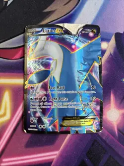 Latios EX Full Art Holo Rare Card Roaring Skies - Pokemon TCG 101/108 - DMG - Image 1