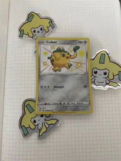 ✨ Cufant - SV090/SV122 - Shining Fates - Shiny Vault - Pokemon TCG Card - SWSH - Image 1