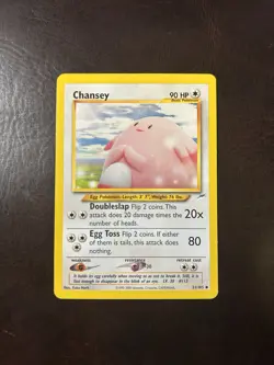 Chansey 31/105 Neo Destiny Non-Holo Pokemon Card - Image 1