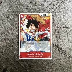 Monkey.D.Luffy (Super Pre-Release) [Participant] - One Piece Promotion Cards (OP - Image 1