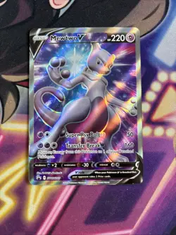 Mewtwo V SWSH229 SWSH: Sword & Shield Promo Cards Holo NM - Image 1
