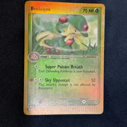 Breloom 33/100 Sandstorm Reverse Holo VLP / NM Vintage Pokemon TCG - Image 1