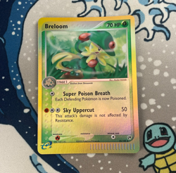 Breloom 33/100 Reverse Holo EX Sandstorm Pokemon Card Vintage 2003 NM - Image 1