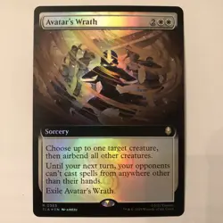 Avatar's Wrath (Extended Art) Avatar: The Last Airbender Foil - Image 1