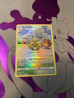 Pokemon TCG Electivire Crown Zenith Galarian Gallery Holo Rare Card GG08/GG70 - Image 1