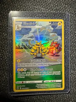 Pokemon TCG Electivire Crown Zenith Galarian Gallery Holo Rare Card GG08/GG70 - Image 1