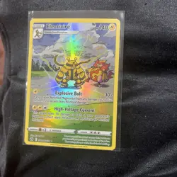 Pokemon TCG Electivire Crown Zenith Galarian Gallery Holo Rare Card GG08/GG70 NM - Image 1