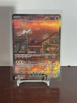Pokemon 2023 SVP Black Star Promo 151 Ultra-Premium Collection #053 Mew EX - Image 1