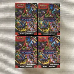 Pokemon TCG Mega Evolutions Phantasmal Flames Booster Bundles LOT OF 4 SEALED - Image 1
