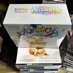 Pokemon Center Prismatic Evolutions Elite Trainer Box PC ETB New Sealed - Image 5