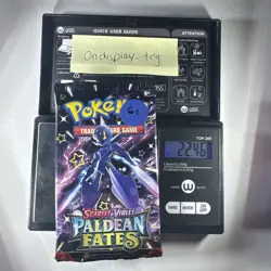 22.46 g Paldean Fates Booster Pack Pokemon TCG New Sealed - Image 1