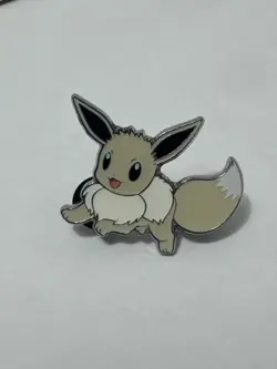 Shiny Radiant Eevee Pin Pokemon Go Collection 2023 Metal Promo - Image 1