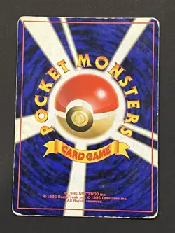 1996 Japanese Pokemon TCG Blastoise Holo Rare No.009 Base Set DMG - Image 4