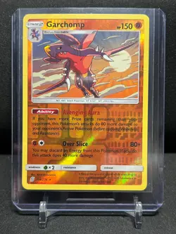 Garchomp 114/236 Reverse Holo Rare Pokemon 2019 Unified Minds - LP - Image 1