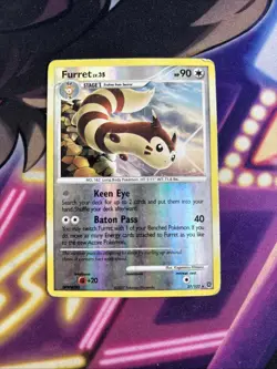 Furret Pokemon Secret Wonders Reverse Holo Rare 27/132 Nintendo 2007 HP - Image 1