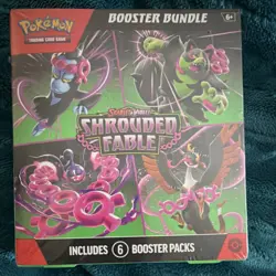 Pokemon TCG Scarlet & Violet Shrouded Fable Booster Bundle Box 6 Packs English - Image 1