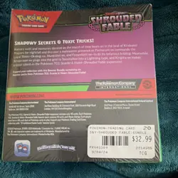 Pokemon TCG Scarlet & Violet Shrouded Fable Booster Bundle Box 6 Packs English - Image 2