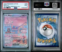 Mew EX 053 PSA 9 Mint Pokemon 151 Ultra Premium Collection SVP en Promo - Image 3