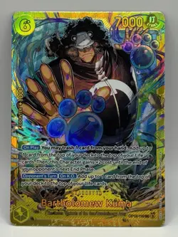 One Piece Bartholomew Kuma OP12-119 Legacy of the Master Foil - Image 1