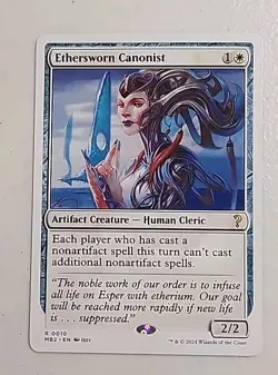 Ethersworn Canonist (White Border) Mystery Booster 2 Regular MTG - Image 1