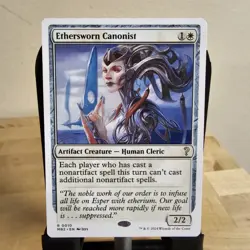 MTG White Border Mystery Booster 2 MB2 Ethersworn Canonist MINT - Image 1