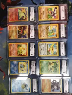 CGC Mid Era And Vintage Pokemon Slab Lot Of 10 Including Some Southern Islands - Image 1
