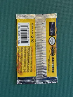 1999 Pokemon Trading Card Game TCG Base Set EMPTY Booster Pack Wrapper Charizard - Image 2