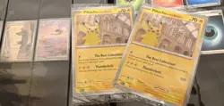 Oversize Pokemon TCG Promo Card featuring ‘Pikachu at the Museum’ - Image 1