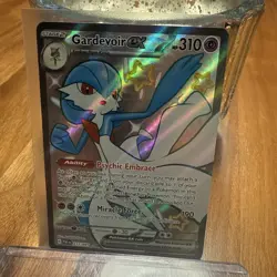 Pokemon TCG Gardevoir EX Full Art Shiny Rare Holo Card 217/091 Paldean Fates - Image 1